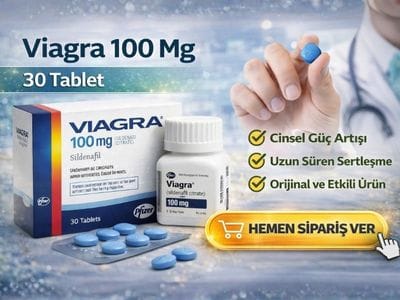 Viagra 100 mg sildenafil 30 tablet orijinal ürün görseli
