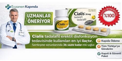 Cialis 20 mg 4 tablet ürün görseli
