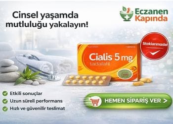 Cialis 5 mg tadalafil 28 tablet ürün görseli