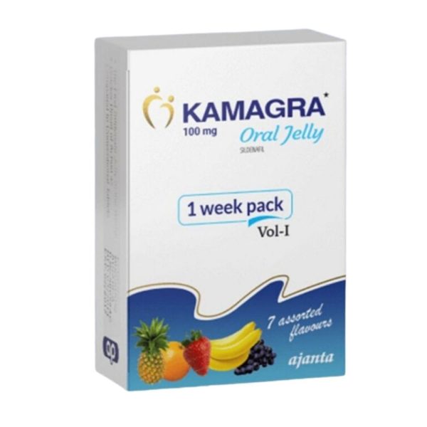 Kamagra jel 7 paket ürün ambalajı