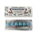 Cobra 130 mg mavi 6 tablet ürün ambalajı