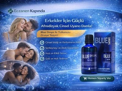 Blue Drops Afrodizyak Cinsel Uyarıcı Damla