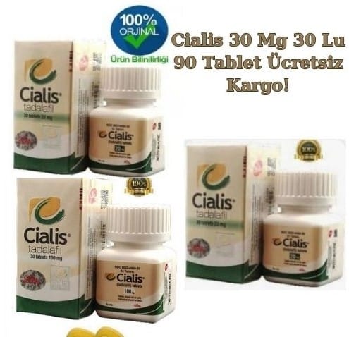 Cialis 20 Mg 30'lu Tablet 3 Kutu (90 Tablet) ürün görseli - Eczanen Kapında