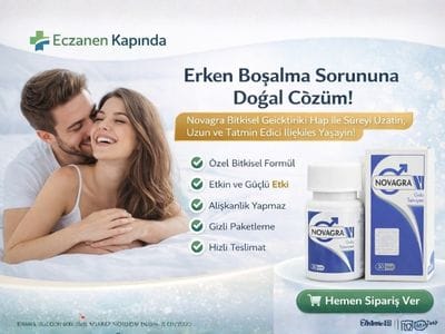 Novagra Bitkisel Geciktirici 30'lu Hap