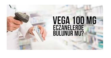 Vega 100 mg tabletin eczanelerde bulunabilirliği hakkında bilgilendirici görsel