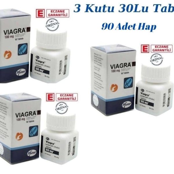 Viagra 100 Mg 30'lu Tablet 3 Kutu 90 Tablet ürün görseli - Eczanen Kapında