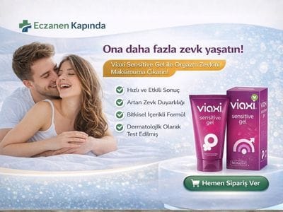 Viaxi Sensitive Gel Bayan Orgazm Jeli 50 ml