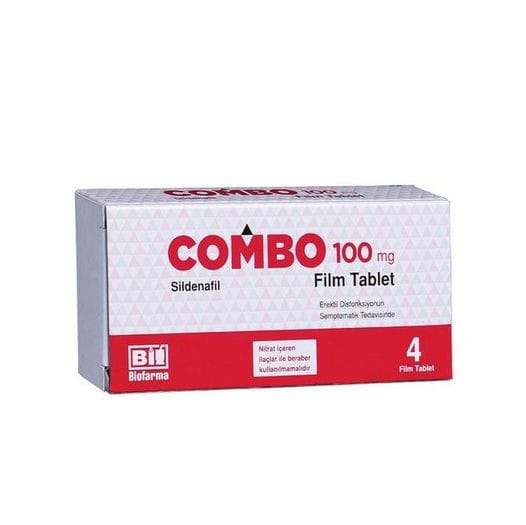 Combo 100 Mg 4 Tablet ürün görseli - Eczanen Kapında