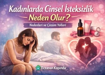 Kadınlarda cinsel isteksizlik nedenlerini anlatan bilgilendirici görsel